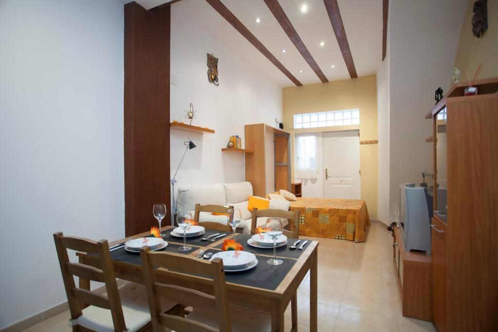 Casita Privada Con Encanto En La Playa De 瓦伦西亚 外观 照片